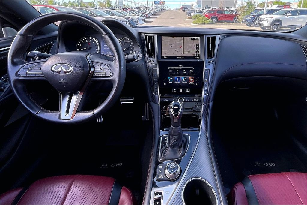 Used 2022 INFINITI Q60 Red Sport 400 w/ Cargo Package RWD image 15