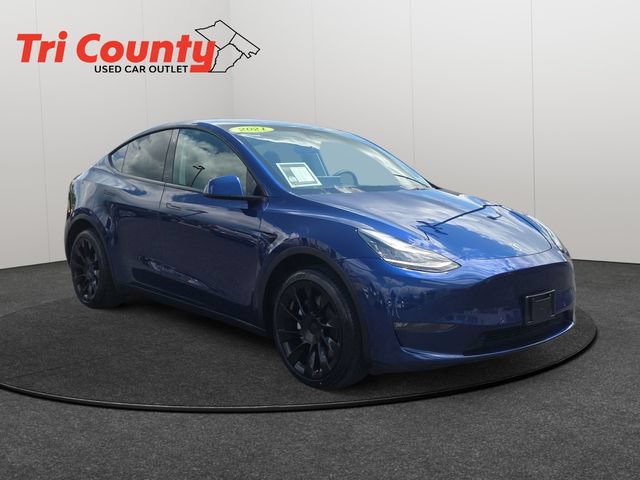 Used 2021 Tesla Model Y Long Range AWD/4WD image 1