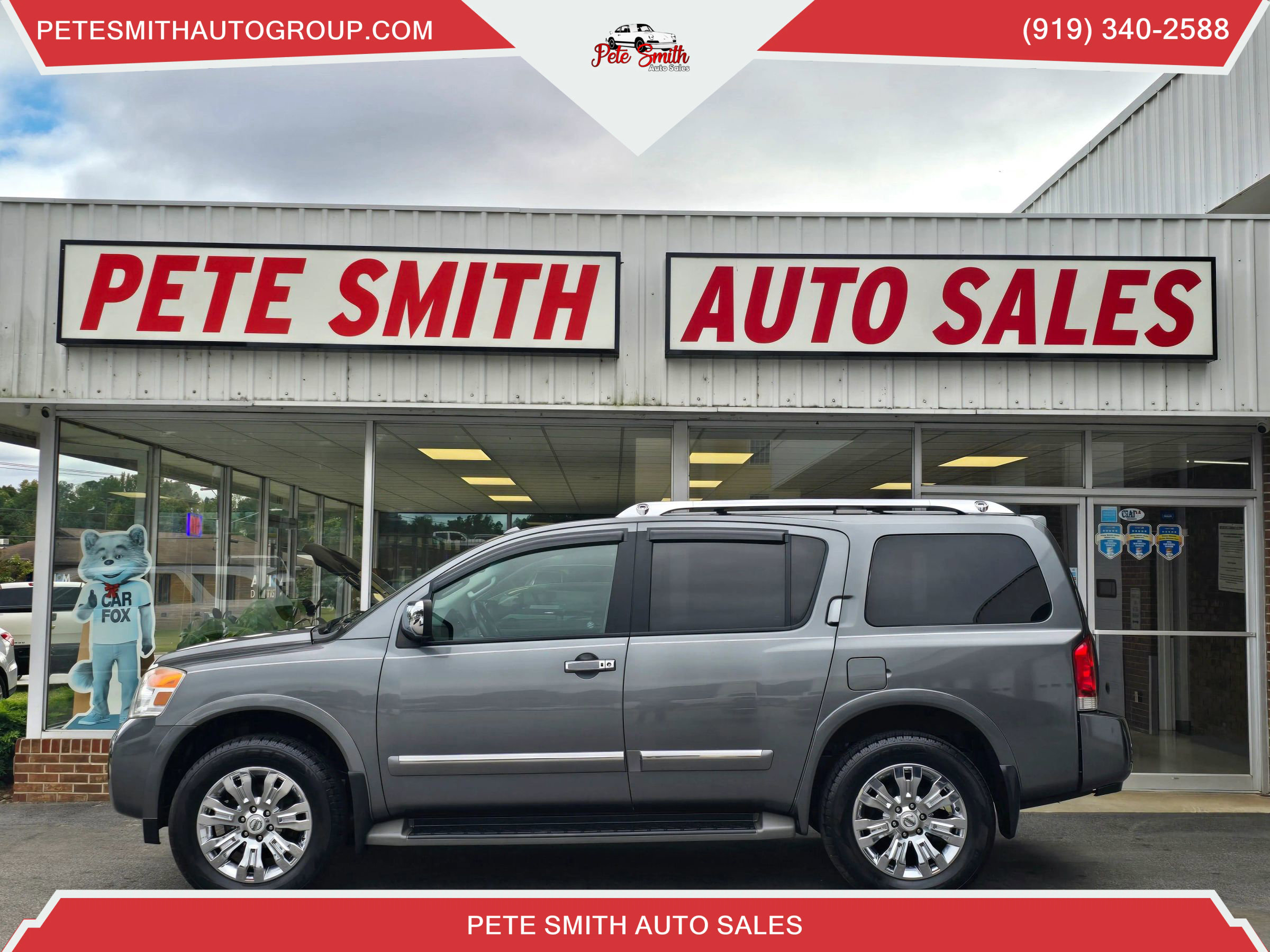 Used 2015 Nissan Armada Platinum w/ 2nd Row Captain Seat Package