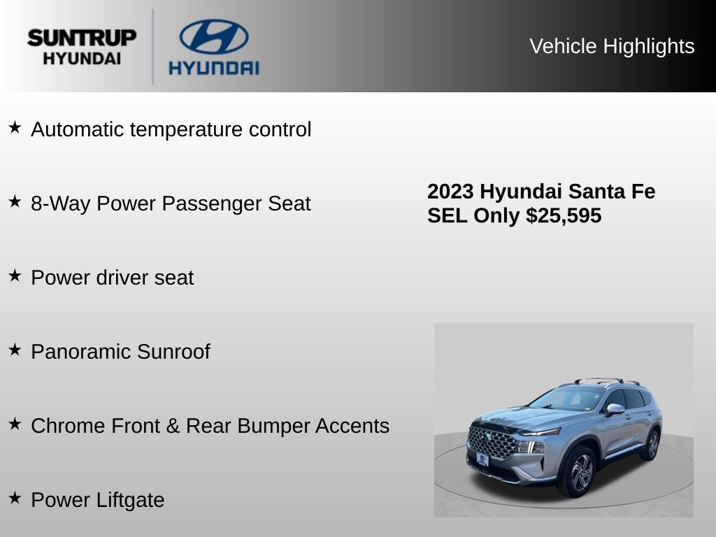 Used 2023 Hyundai Santa Fe SEL w/ Premium Package AWD/4WD image 16