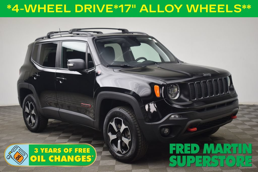 Used 2020 Jeep Renegade Trailhawk w/ LED Lighting Group AWD/4WD image 1