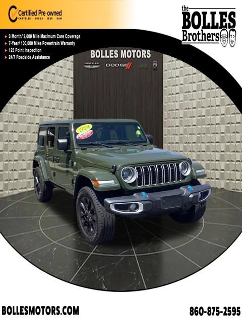 Used 2024 Jeep Wrangler Unlimited Sahara AWD/4WD image 1