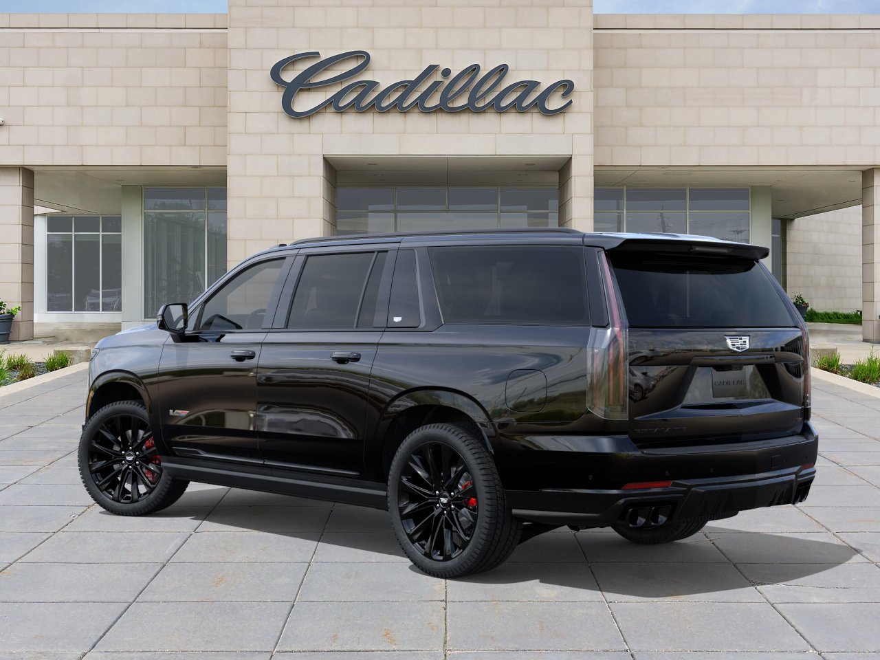 New 2026 Cadillac Escalade ESV V w/ LPO, ONYX Package AWD/4WD image 3