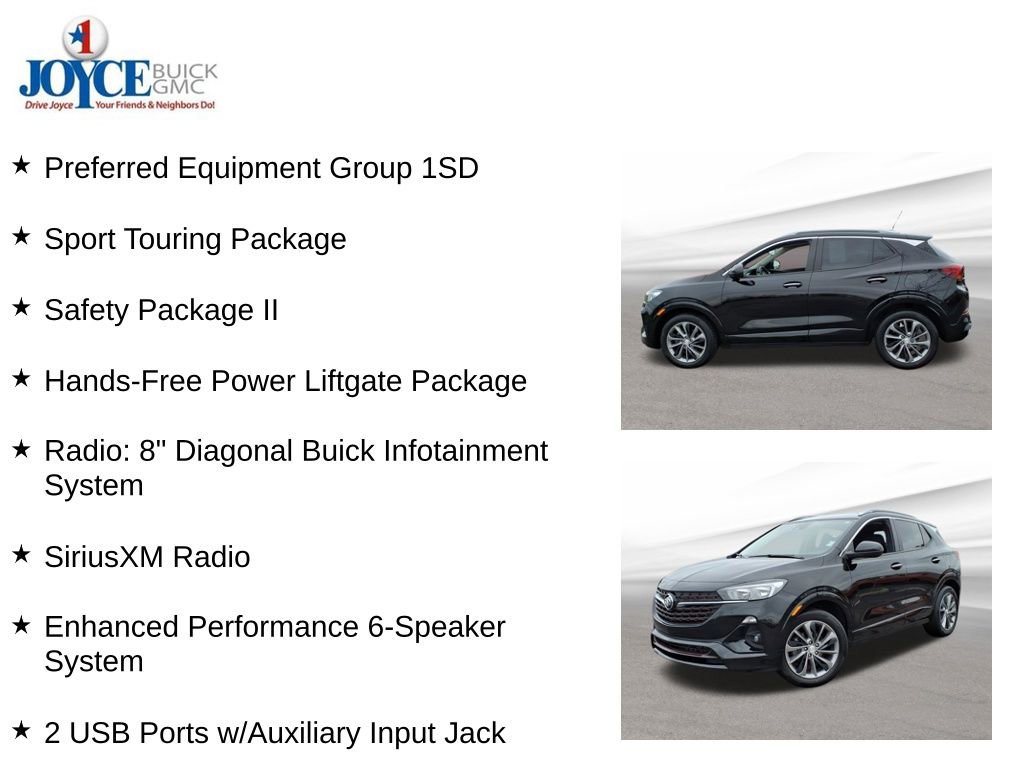 Certified 2023 Buick Encore GX Select w/ Sport Touring Package image 9
