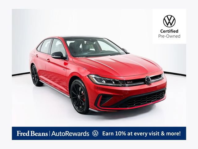 Used 2025 Volkswagen Jetta GLI Autobahn w/ GLI Black Package FWD image 1