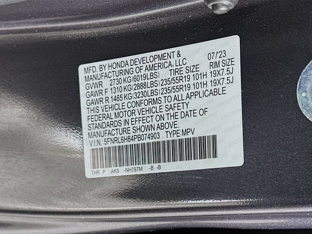 Certified 2023 Honda Odyssey Touring image 39
