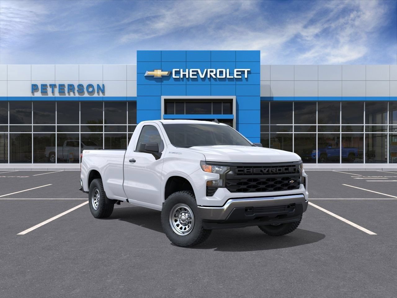 New 2026 Chevrolet Silverado 1500 W/T w/ WT Value Package AWD/4WD 360° Tour