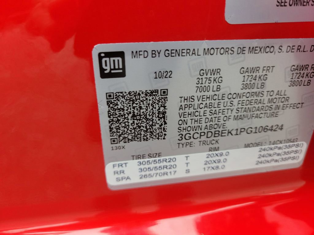 Used 2023 Chevrolet Silverado 1500 Custom image 32