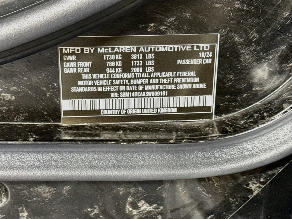 Used 2025 McLaren 750S Spider RWD image 28
