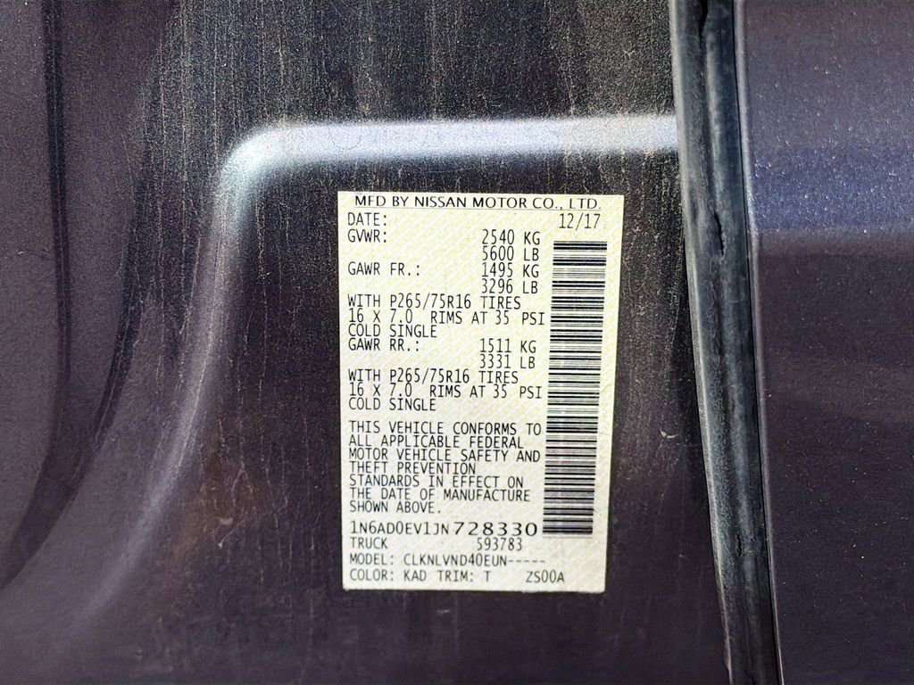 Used 2018 Nissan Frontier PRO-4X image 43