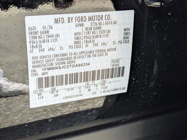 New 2026 Ford Explorer Tremor w/ Tremor Ultimate Package image 17