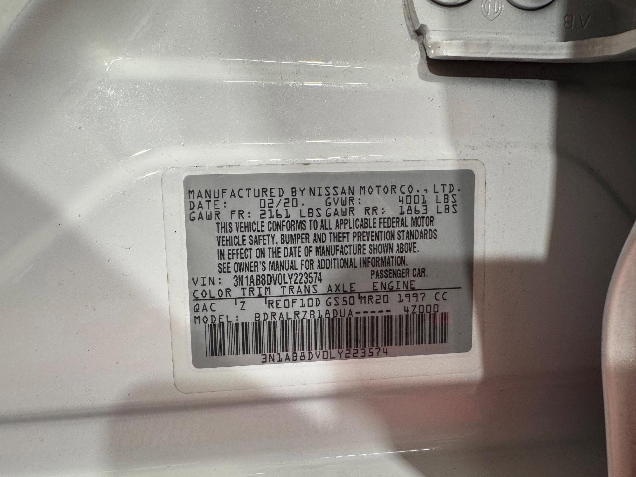 Used 2020 Nissan Sentra SR image 24