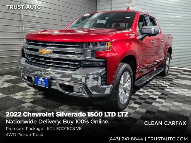 Used 2022 Chevrolet Silverado 1500 LTZ w/ LTZ Premium Package AWD/4WD image 1
