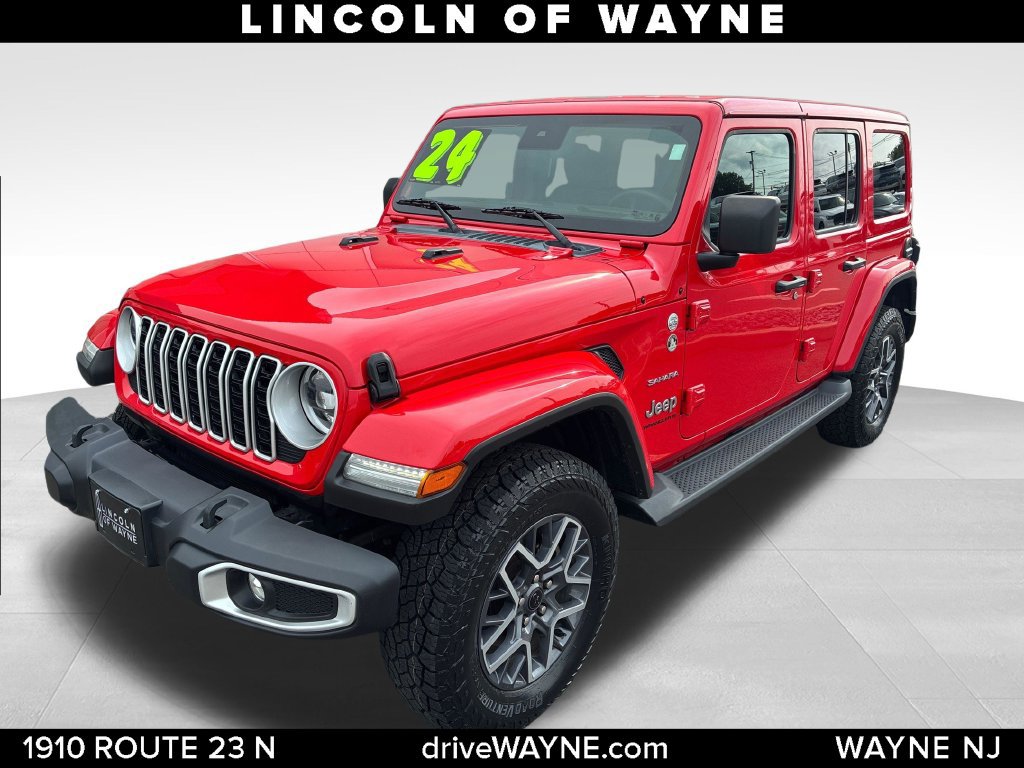 Used 2024 Jeep Wrangler Unlimited Sahara AWD/4WD 360° Tour