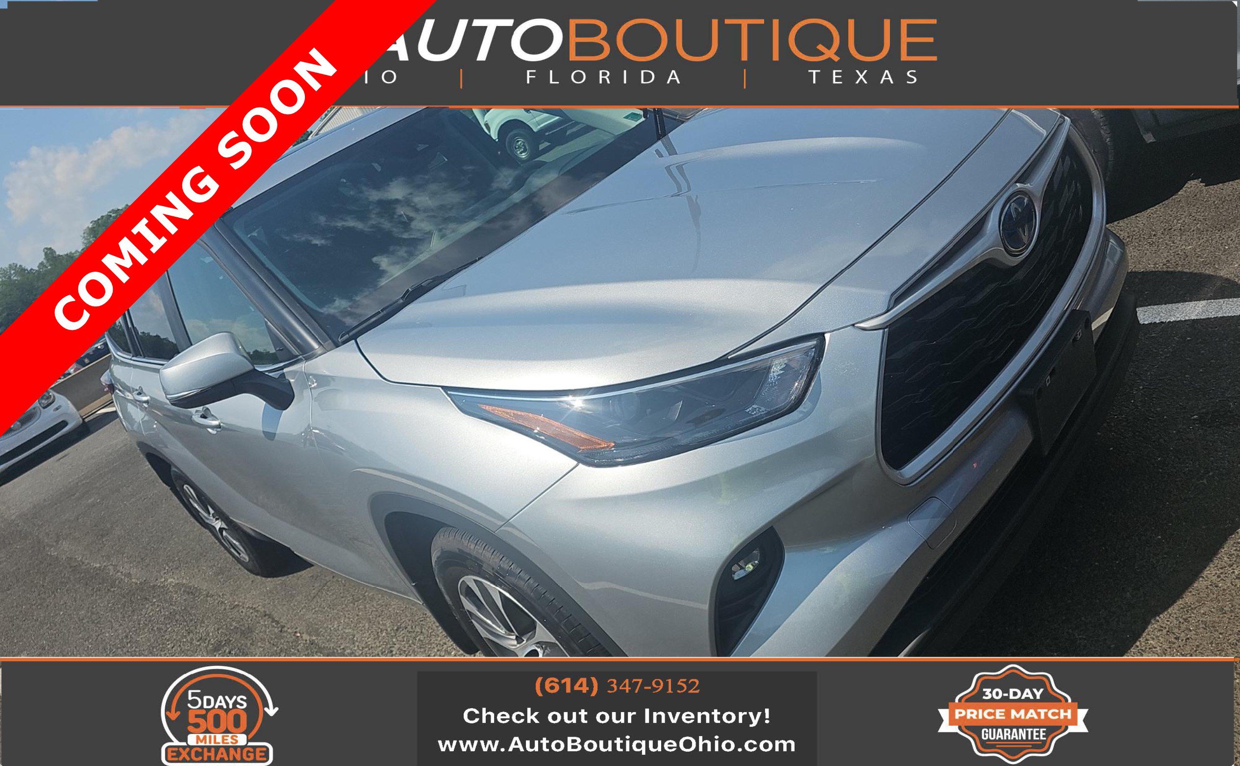 Used 2023 Toyota Highlander XLE AWD/4WD image 1