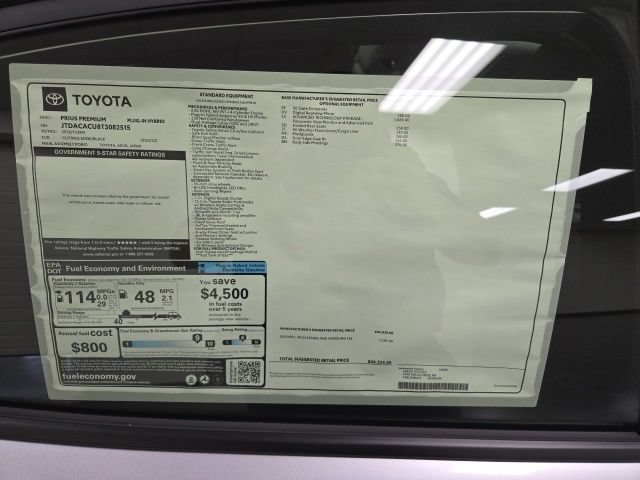 New 2026 Toyota Prius Plug-In Hybrid FWD image 7