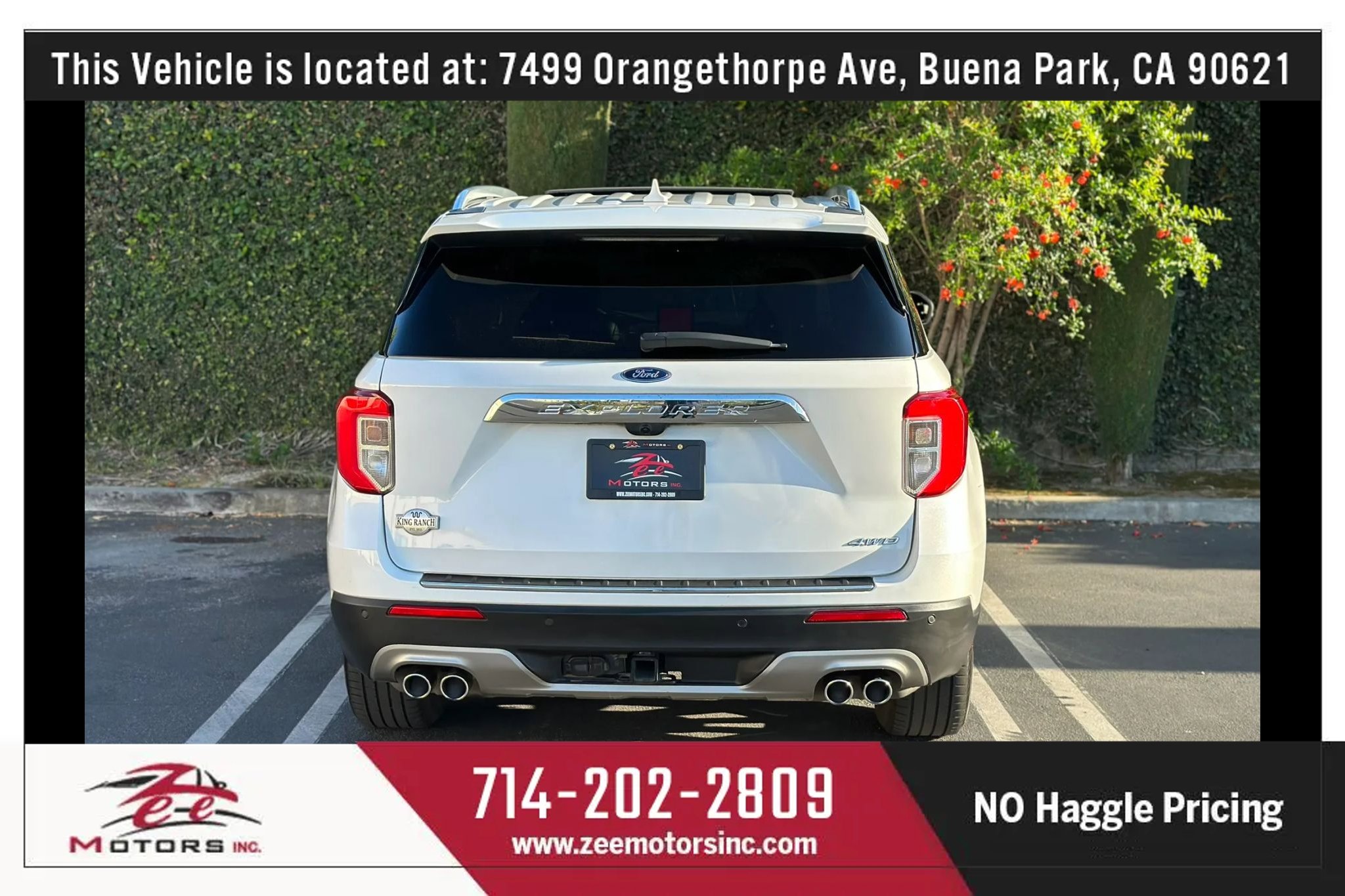 Used 2021 Ford Explorer King Ranch w/ Premium Technology Package image 8