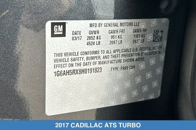 Used 2017 Cadillac ATS Luxury AWD/4WD image 32
