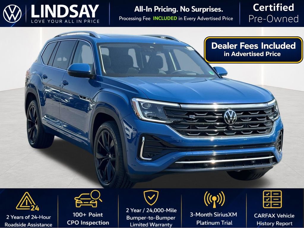 Certified 2025 Volkswagen Atlas SEL Premium R-Line