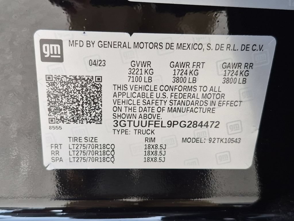 Used 2023 GMC Sierra 1500 AT4X AWD/4WD image 27