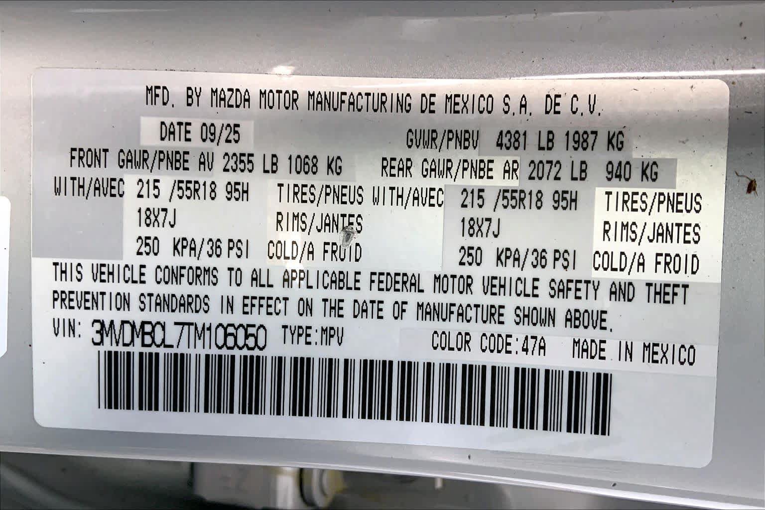 Certified 2026 MAZDA CX-30 AWD 2.5 S image 34
