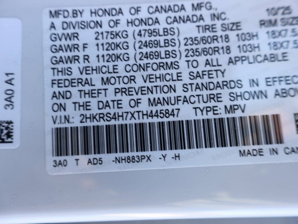 Certified 2026 Honda CR-V EX-L image 35