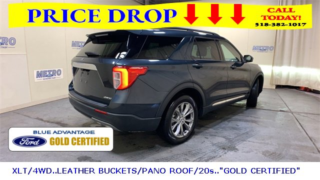 Certified 2022 Ford Explorer XLT w/ Equipment Group 202A image 4