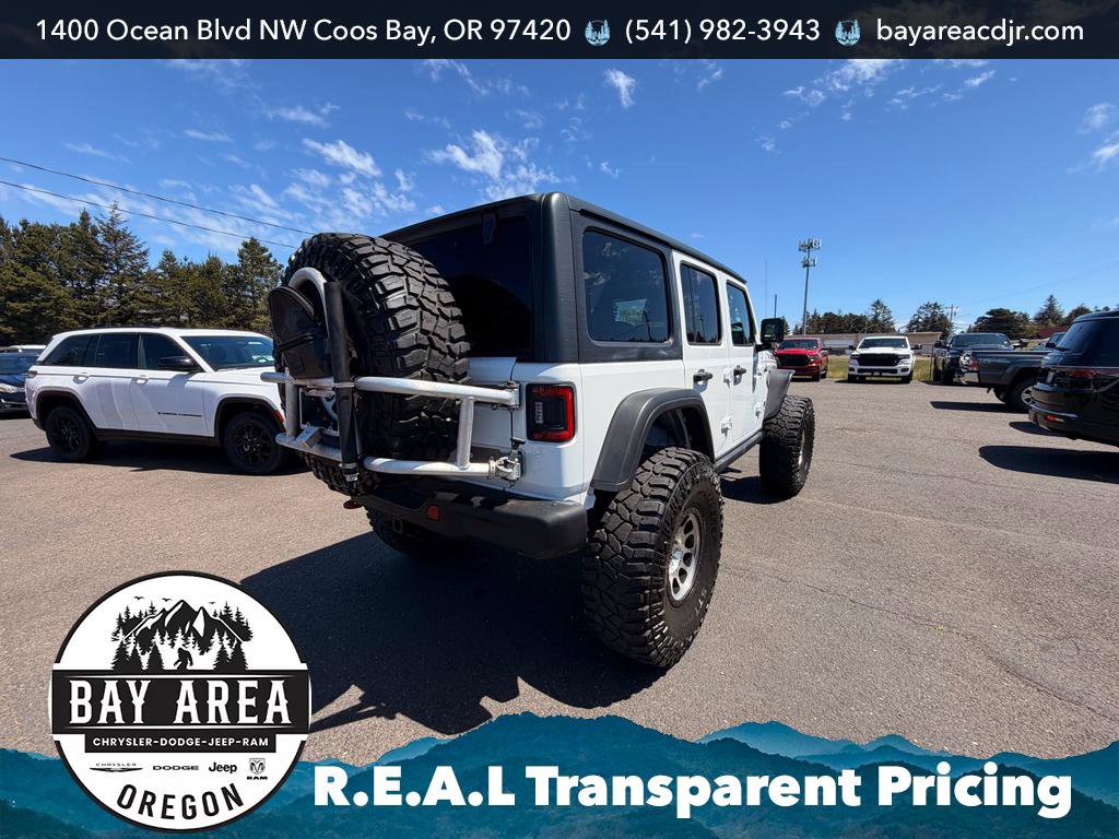 Used 2018 Jeep Wrangler Unlimited Rubicon w/ Steel Bumper Group AWD/4WD image 6