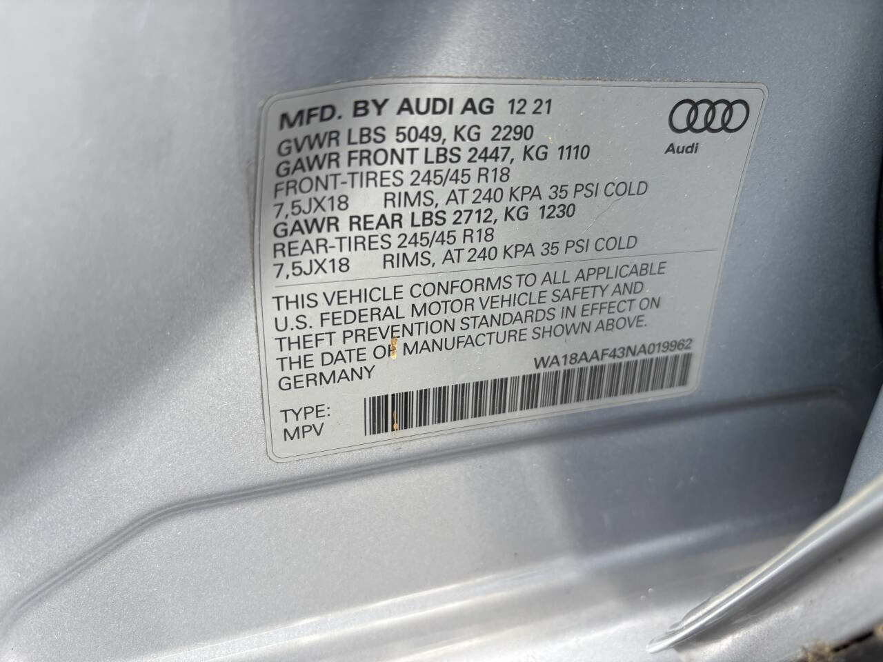 Used 2022 Audi A4 2.0T allroad Premium Plus image 28