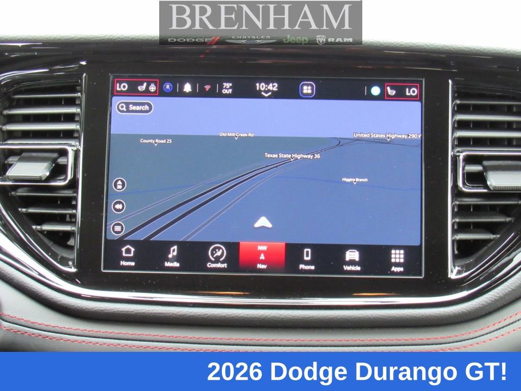 New 2026 Dodge Durango GT w/ Blacktop Package RWD image 18