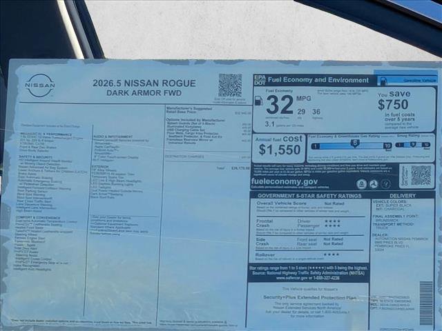 New 2026 Nissan Rogue Dark Armor image 17