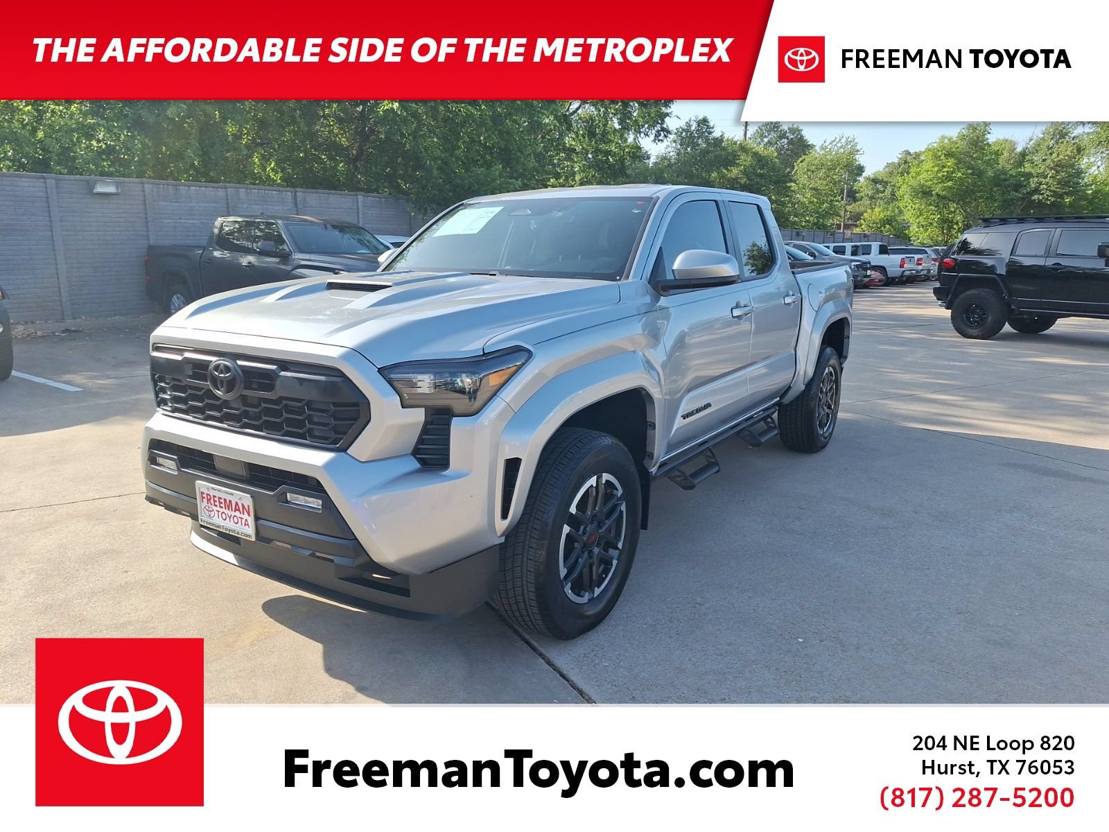 Used 2024 Toyota Tacoma TRD Sport AWD/4WD video 1