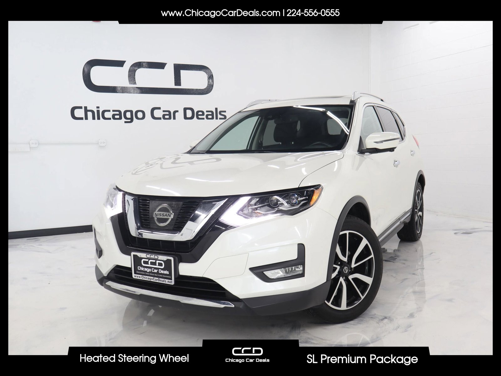 Used 2017 Nissan Rogue SL w/ SL Premium Package AWD/4WD image 1
