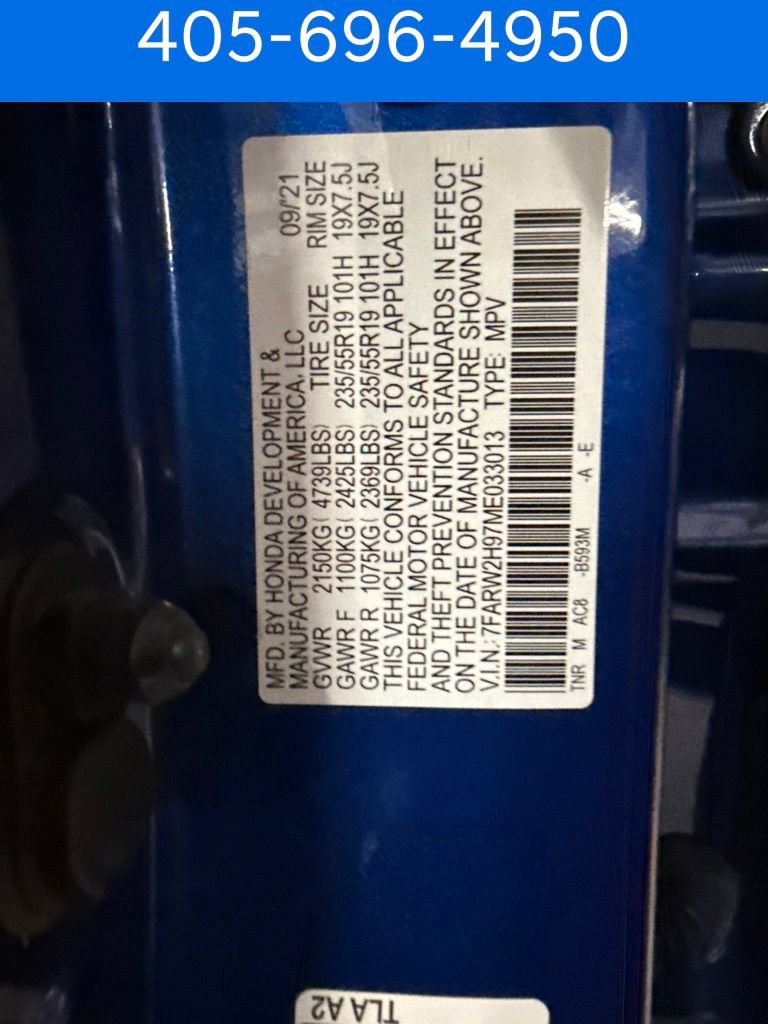 Used 2021 Honda CR-V Touring image 6