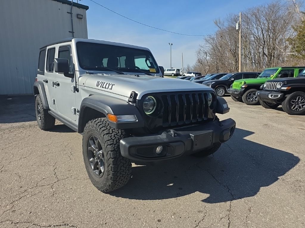 Used 2022 Jeep Wrangler Unlimited Willys image 10