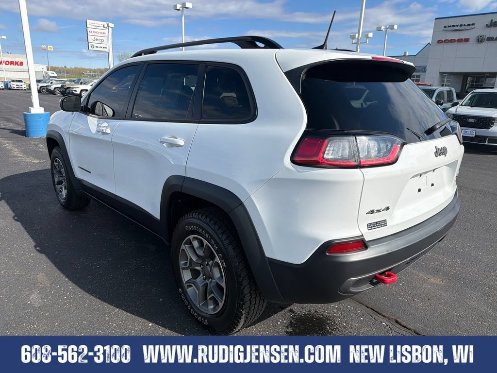 Used 2022 Jeep Cherokee Trailhawk AWD/4WD image 3