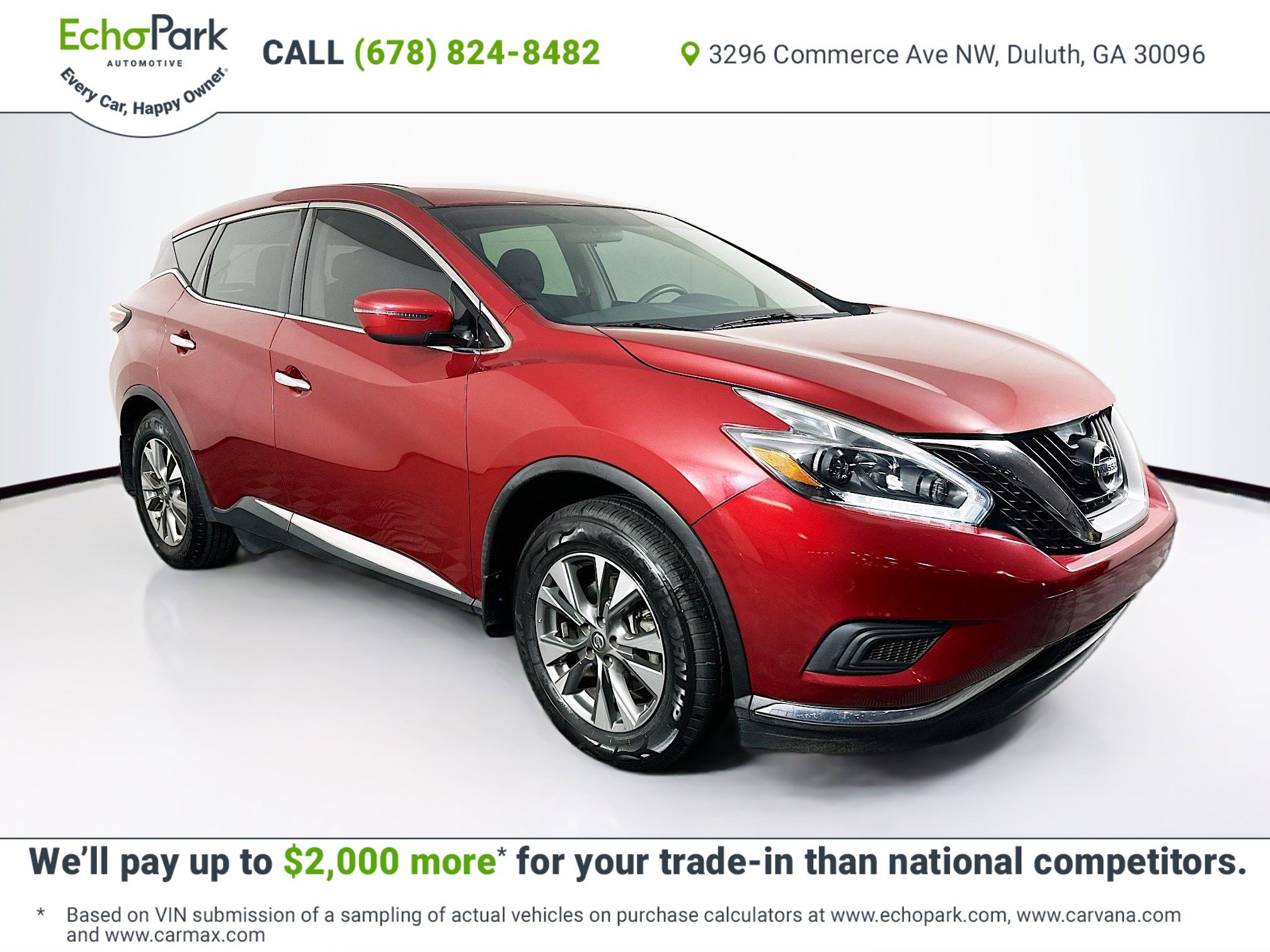 Used 2018 Nissan Murano S