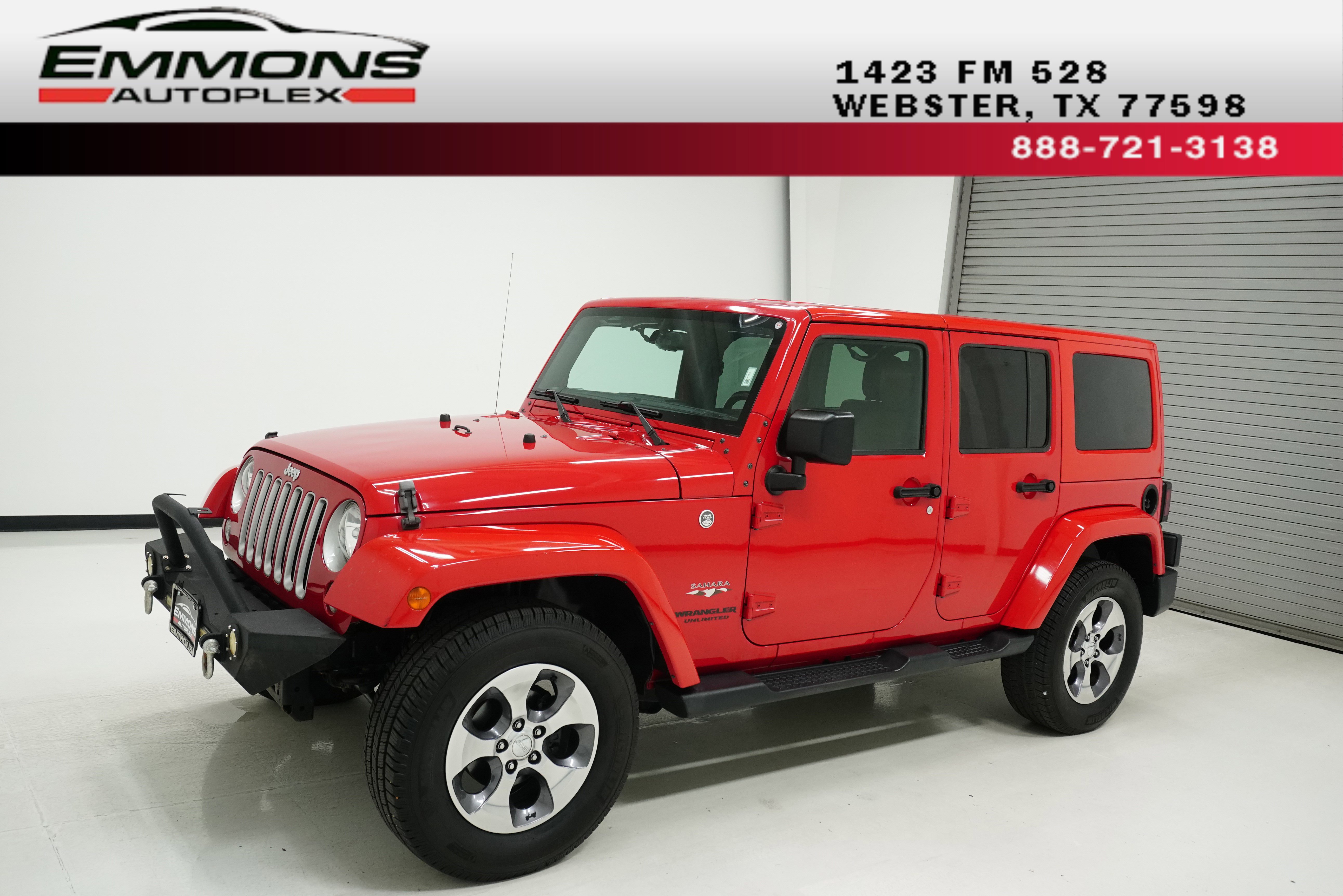 Used 2016 Jeep Wrangler Unlimited Sahara w/ Connectivity Group