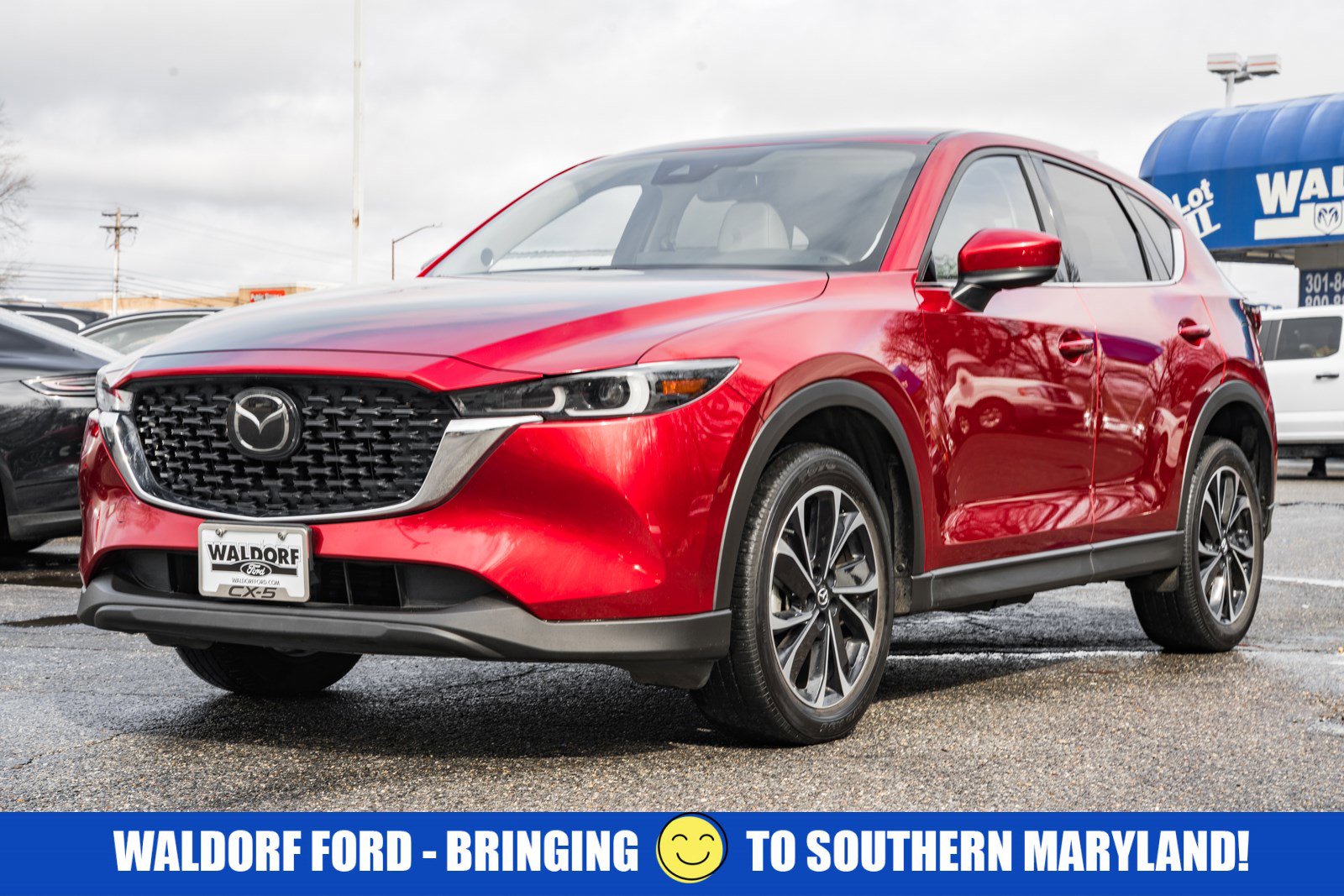 Used 2022 MAZDA CX-5 AWD 2.5 S w/ Premium Plus Pkg image 3