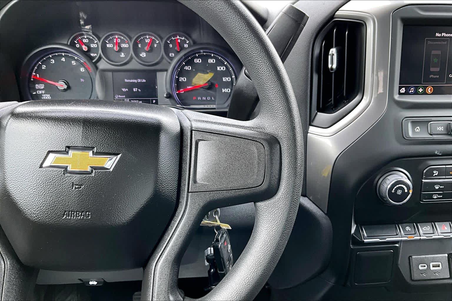 Used 2021 Chevrolet Silverado 1500 Custom AWD/4WD image 24