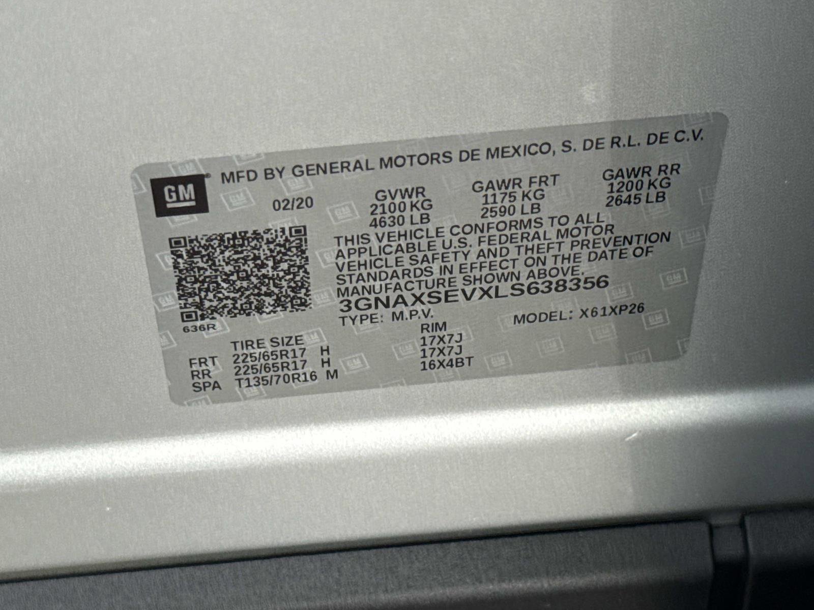 Used 2020 Chevrolet Equinox LS image 30