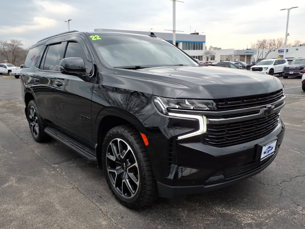 Certified 2022 Chevrolet Tahoe RST w/ Sport Performance Package AWD/4WD image 1