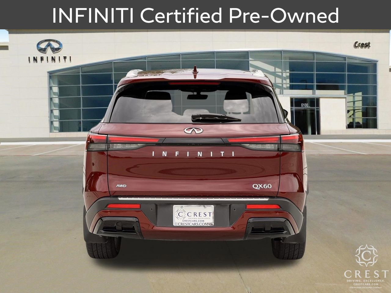 Certified 2023 INFINITI QX60 Luxe w/ Cargo Package AWD/4WD image 4