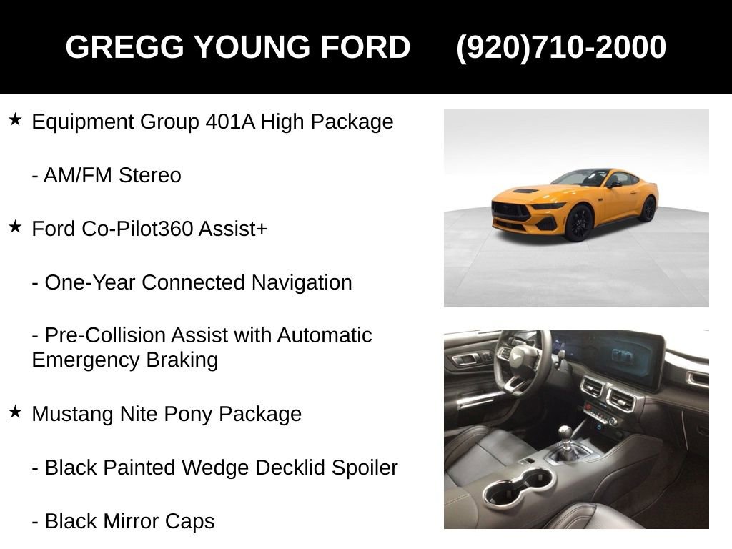 New 2026 Ford Mustang GT Premium RWD image 12