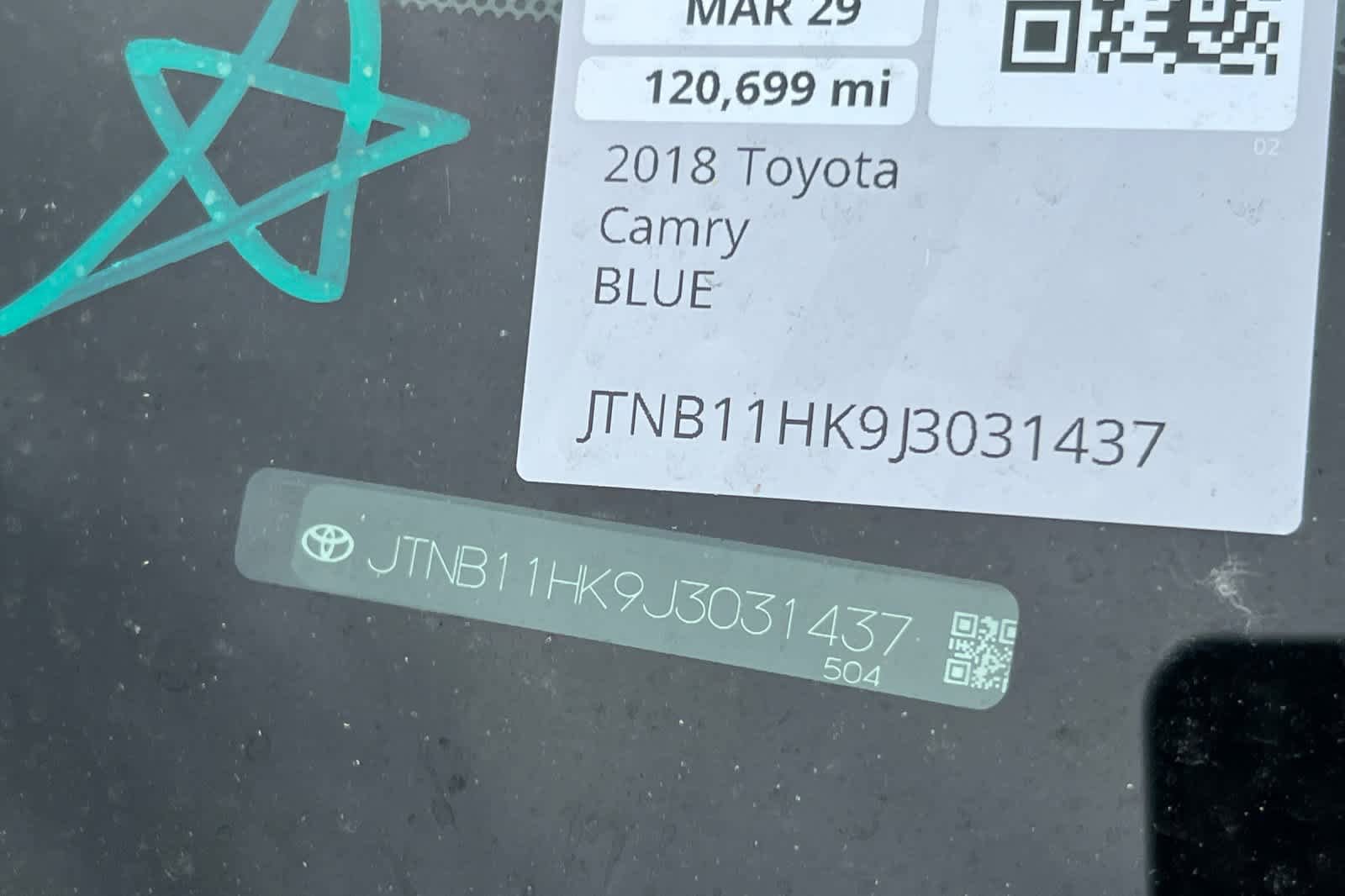 Certified 2018 Toyota Camry SE w/ Moonroof Package image 23