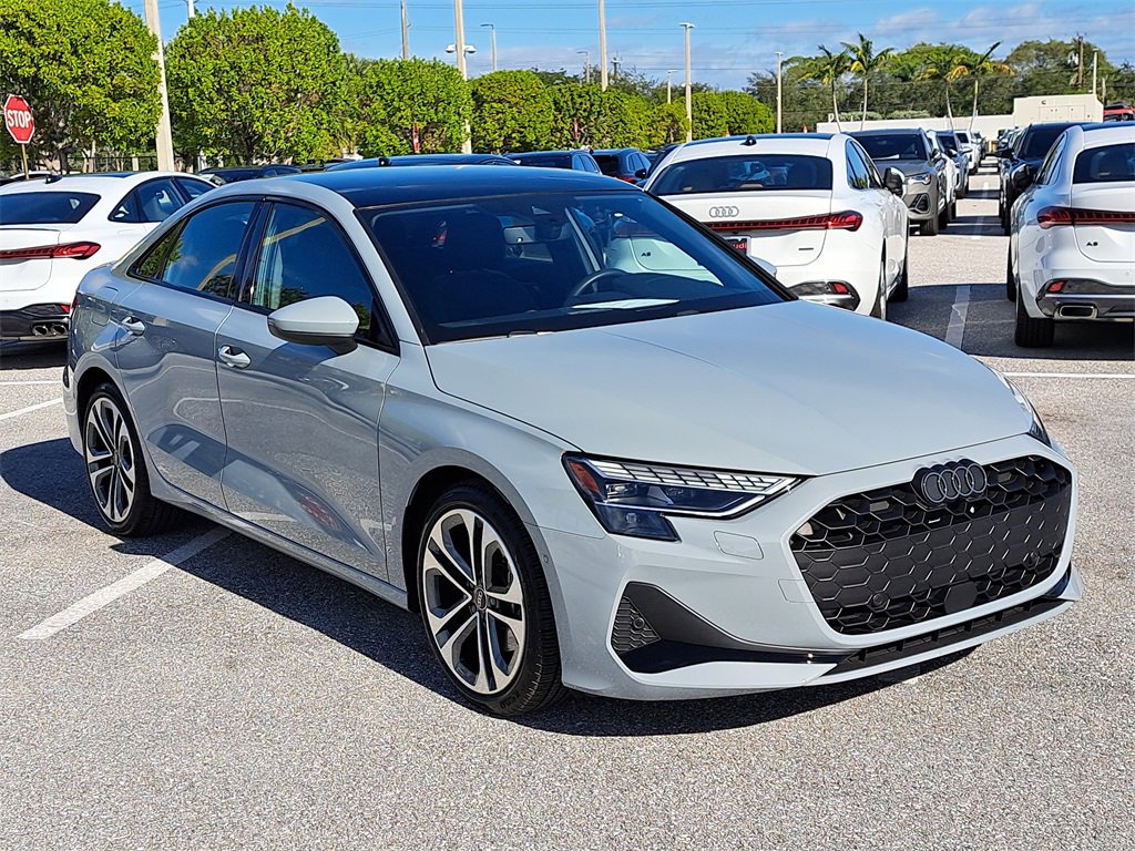 Certified 2025 Audi A3 2.0T Premium w/ Black Optic Package