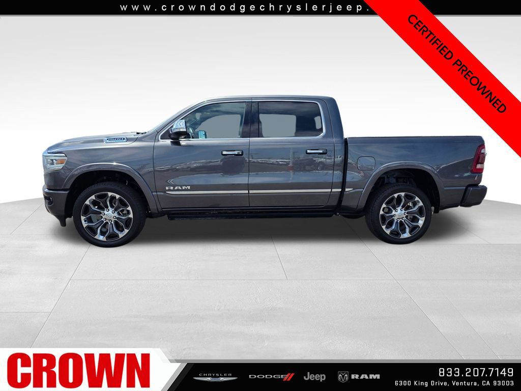Used 2022 RAM 1500 Limited w/ Body Color Bumper Group AWD/4WD image 4