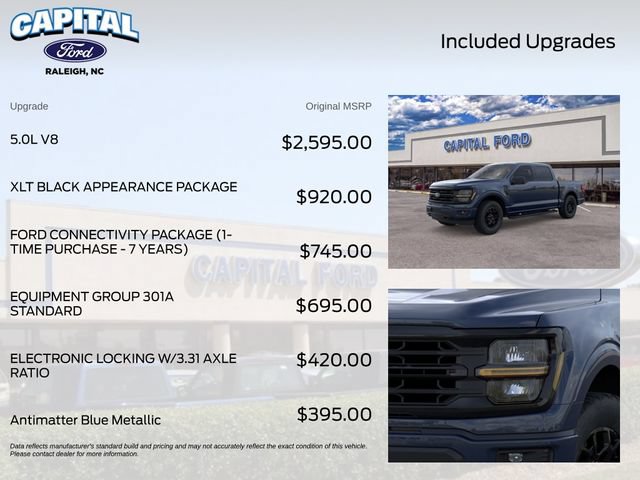 New 2026 Ford F150 XLT w/ XLT Black Appearance Package AWD/4WD image 5