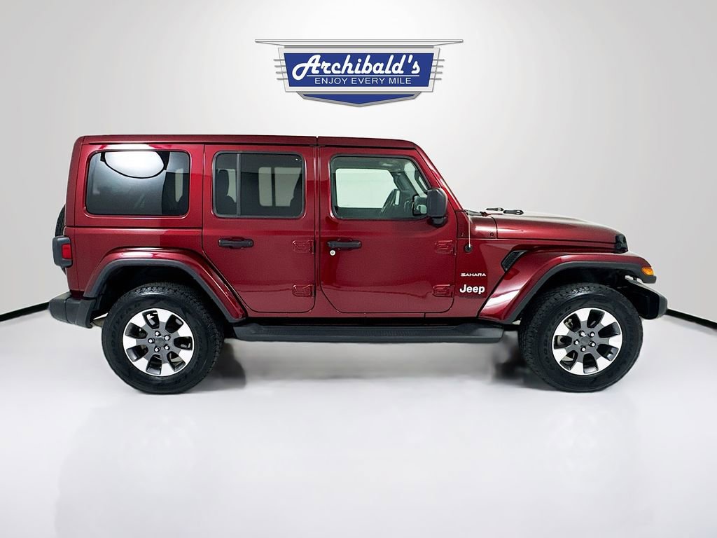 Used 2021 Jeep Wrangler Unlimited Sahara w/ Uconnect 4C Nav & Sound Group image 9