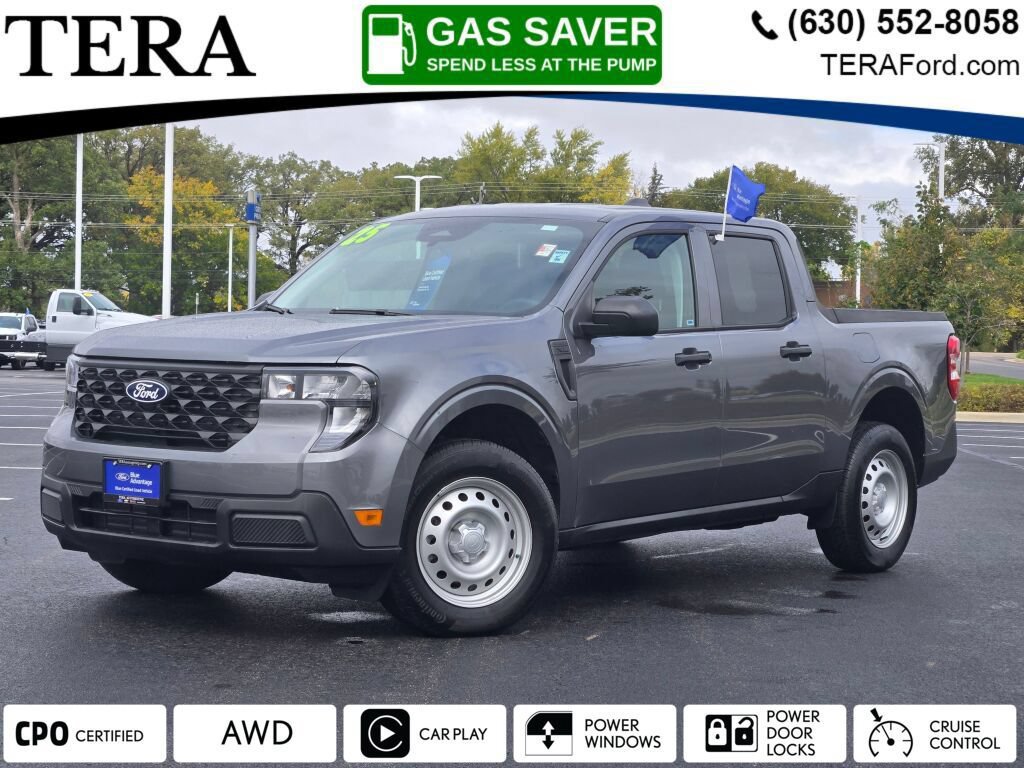 Certified 2025 Ford Maverick XL w/ Equipment Group 102A AWD/4WD 360° Tour